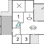 Сasa de vacaciones Three-bedroom In Blåvand
