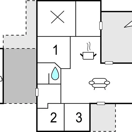 Vakantiehuis Three-bedroom In Blåvand